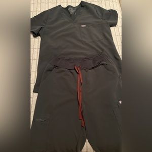 Figs scrub set bonsai color